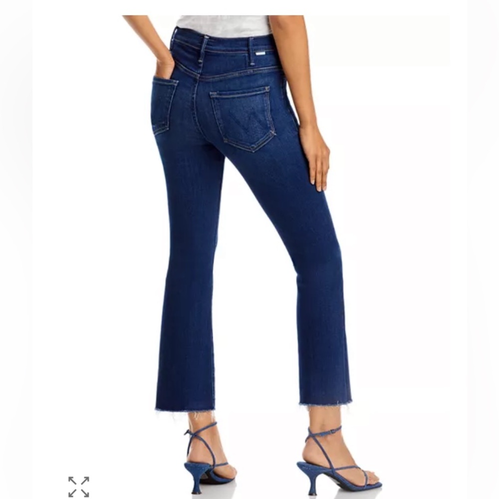Mother Hustler Ankle Fray Jeans - Home Movies (Mid Wash)